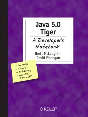 cover image of Java 5.0 Tiger